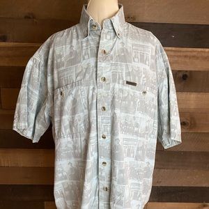 Browning Hunting Shooting Button Up‎ Short Sleeve